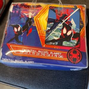 Spider-Man marvel blanket twin size new